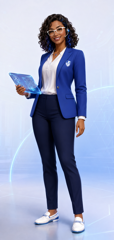 Evelyn Evie Bell, customer service and project management